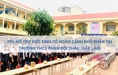 PPL Trao Tặng 14 Chiếc Xe Đạp cho Học Sinh Có Hoàn Cảnh Khó Khăn tại Đắk Lắk
